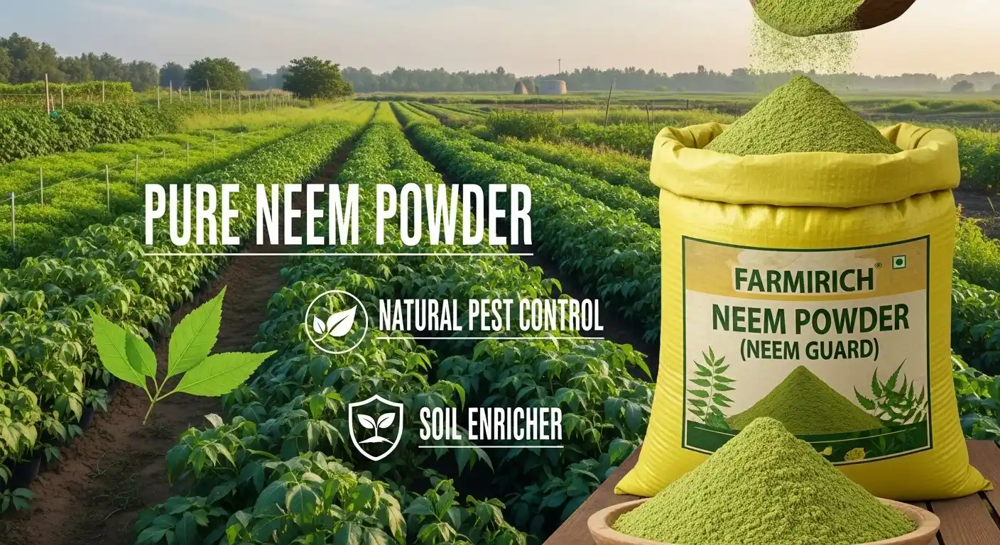 Benefits Of Neem Cake Powder for Plants Pest Control