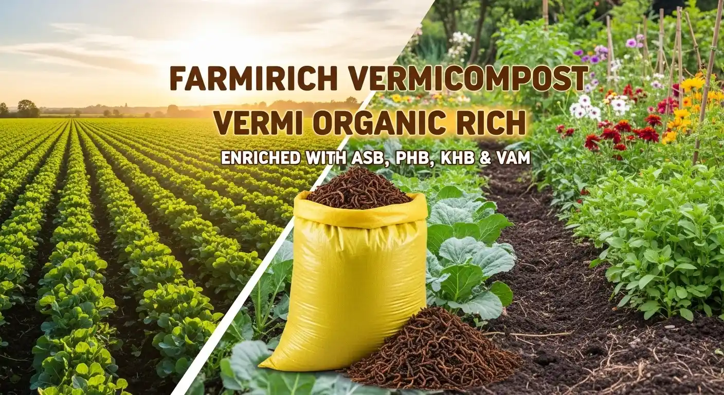 Buy Organic Vermicompost Online (vermi Orgaic Rich )