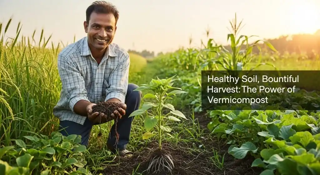 Buy Vermicompost Fertilizer Online - Vermi Organic Gold