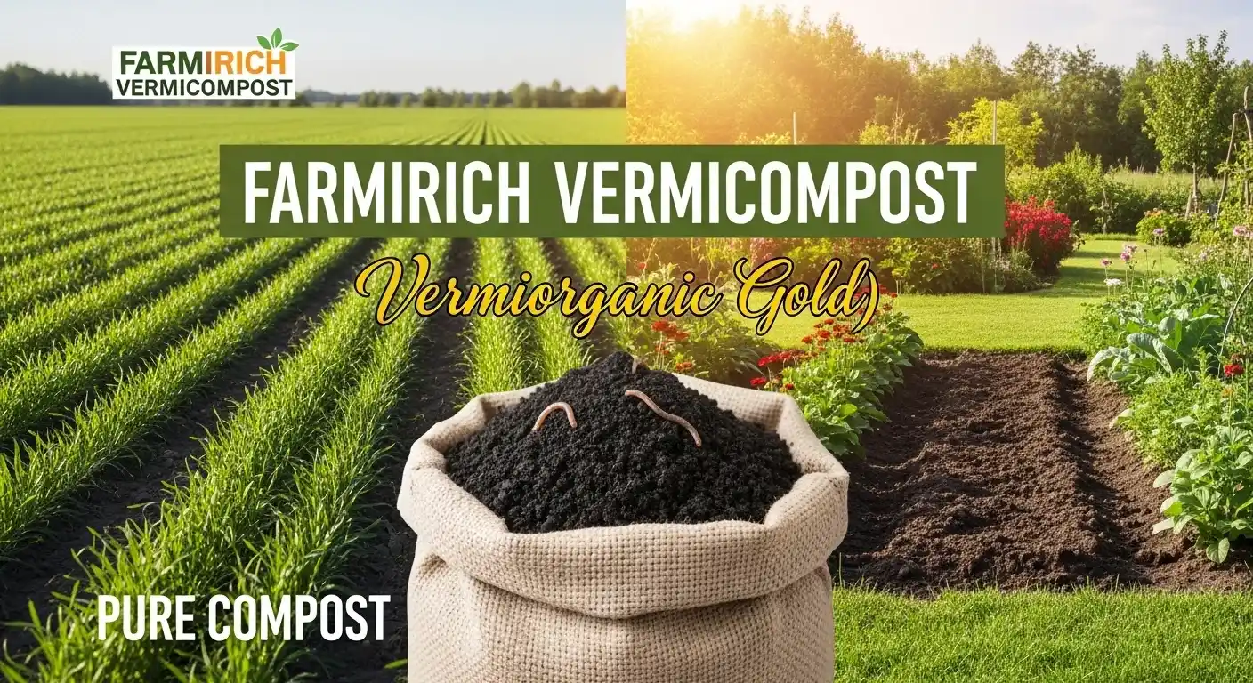 Buy Vermicompost Fertilizer Online - Vermi Organic Gold